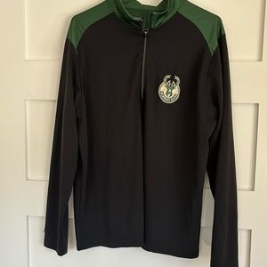 Men’s bucks quarters zip size extra large
